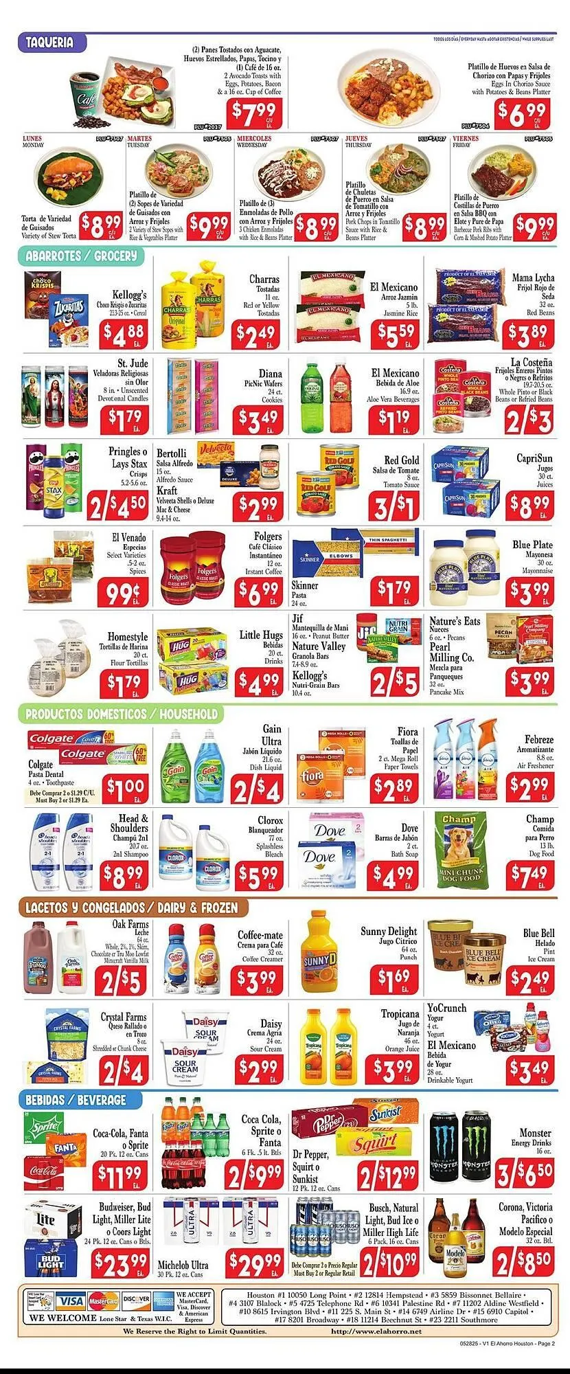 Weekly ad El Ahorro Weekly Ad from May 28 to June 3 2025 - Page 2