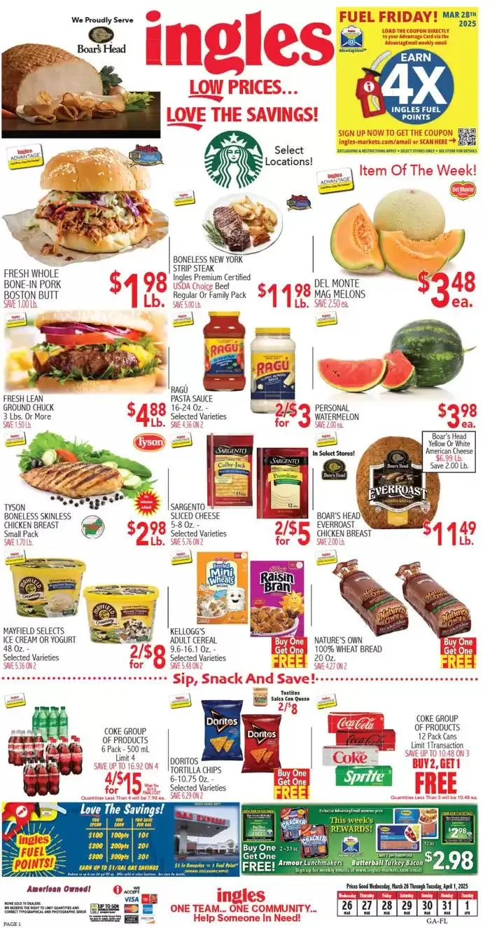 Weekly ad Current deals and offers from March 26 to April 1 2025 - Page 1