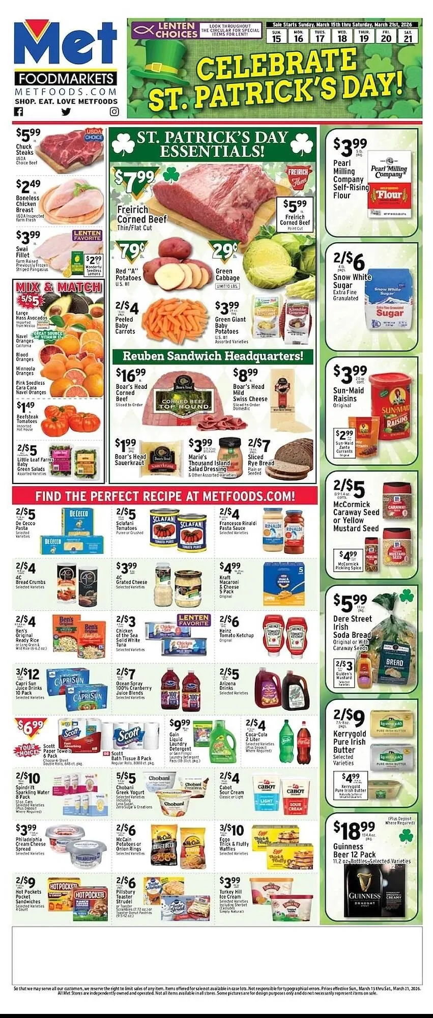 Weekly ad Met Foodmarkets weekly ad from March 15 to March 21 2026 - Page 1
