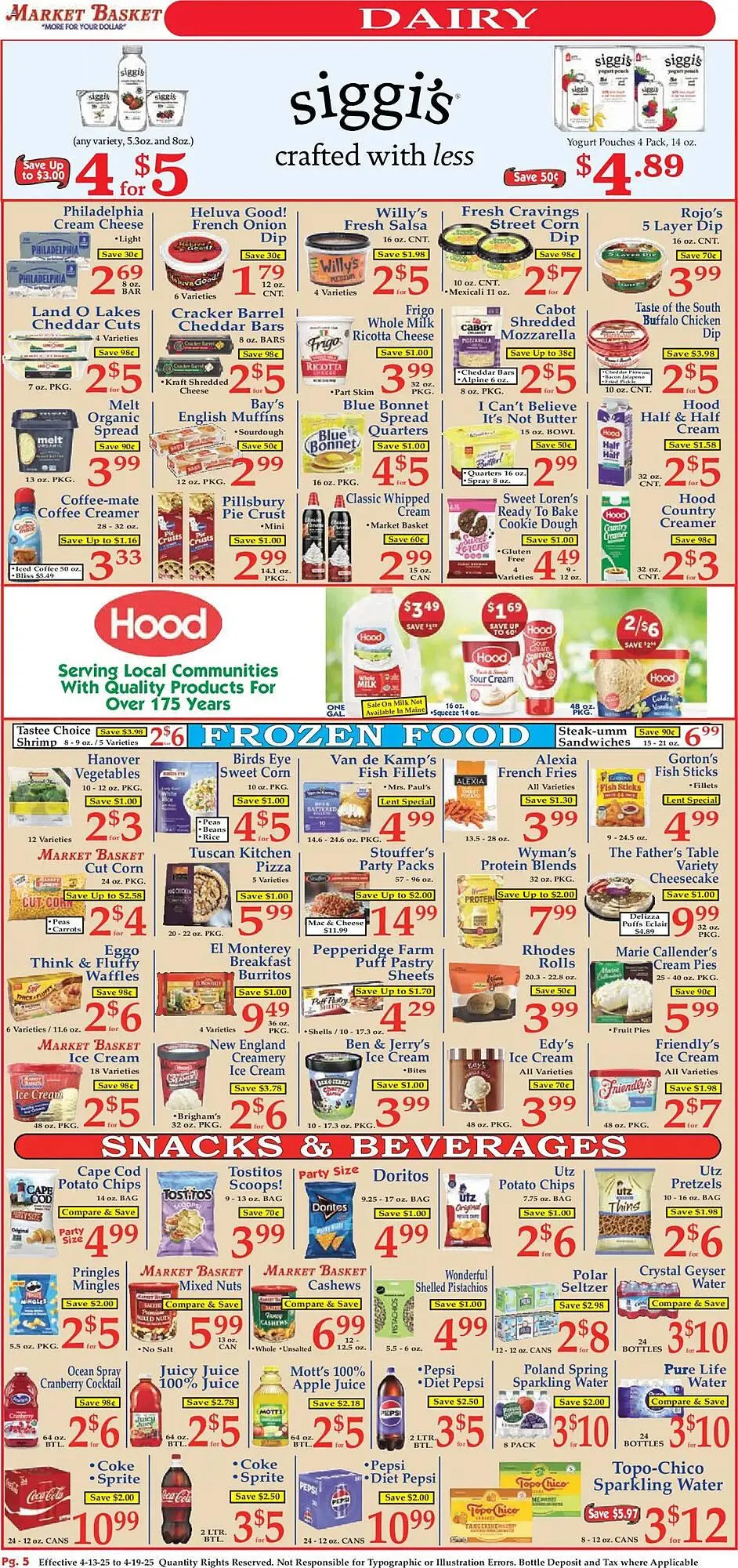 Weekly ad Market Basket Weekly Ad from April 13 to April 19 2025 - Page 5