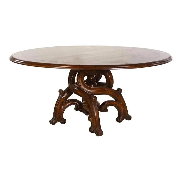 Panache for Michael Taylor Barcelona Walnut Dining Table