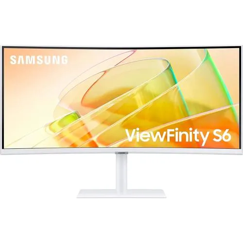 Samsung 34-inch ViewFinity S65TC Ultra-WQHD Curved Monitor - LS34C650TANXGO - Open Box