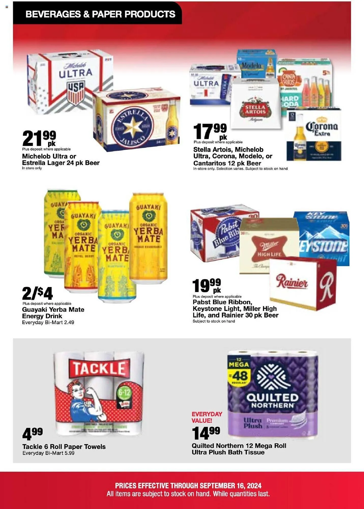Weekly ad Bi-Mart Weekly Ad from September 10 to September 16 2024 - Page 11