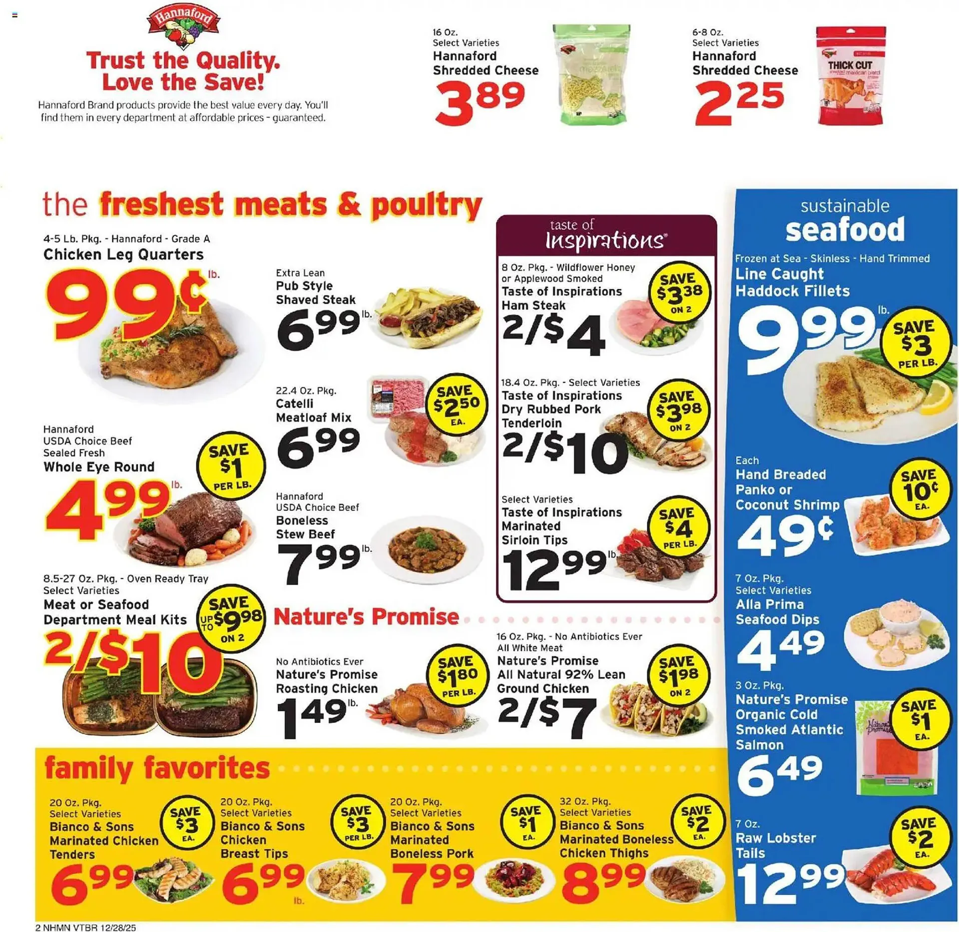 Weekly ad Hannaford flyer from December 28 to January 3 2026 - Page 2