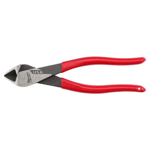 8" Diagonal Dipped Grip Wire Cutting Pliers - MT508