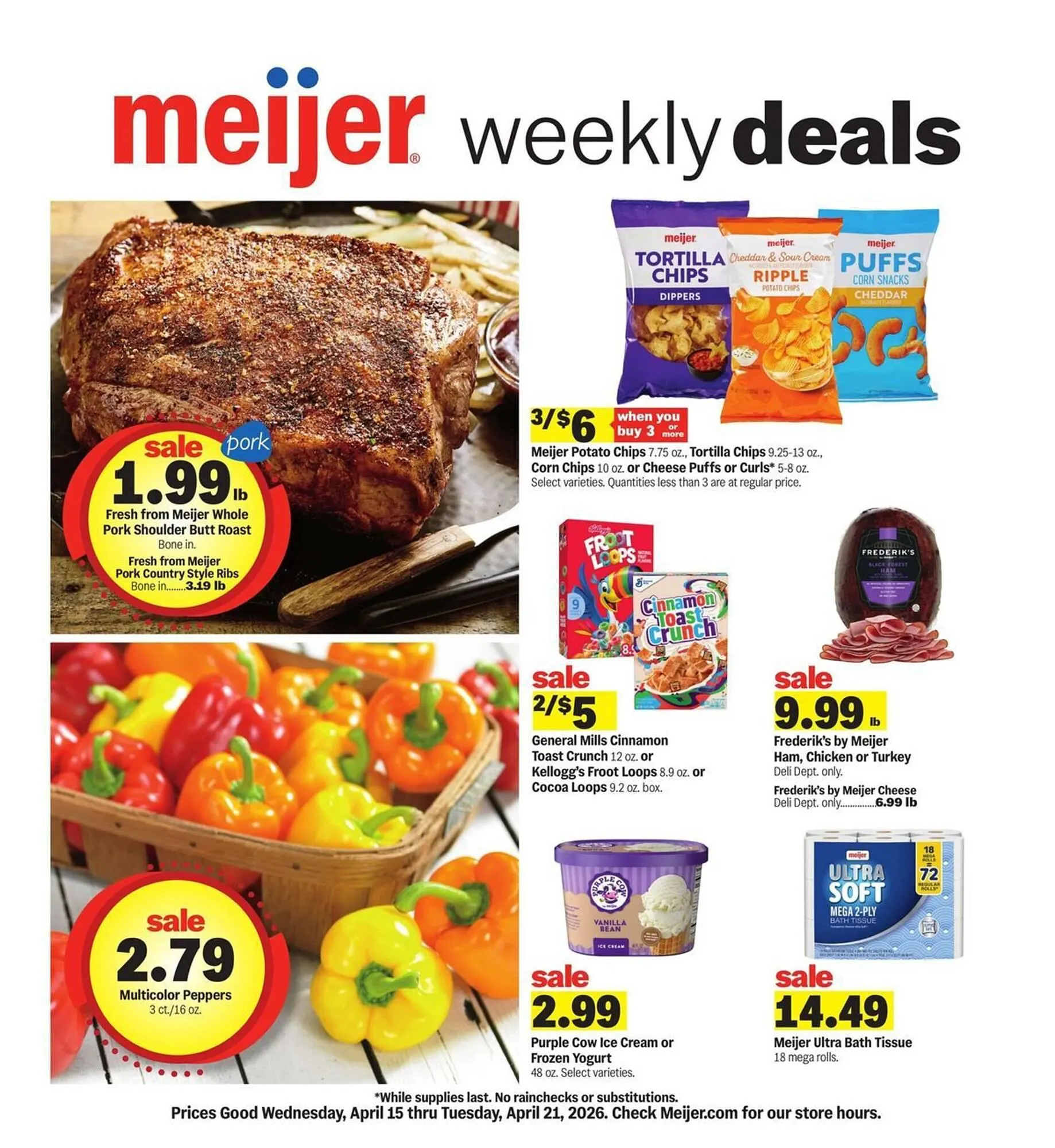 Meijer weekly ad - 1
