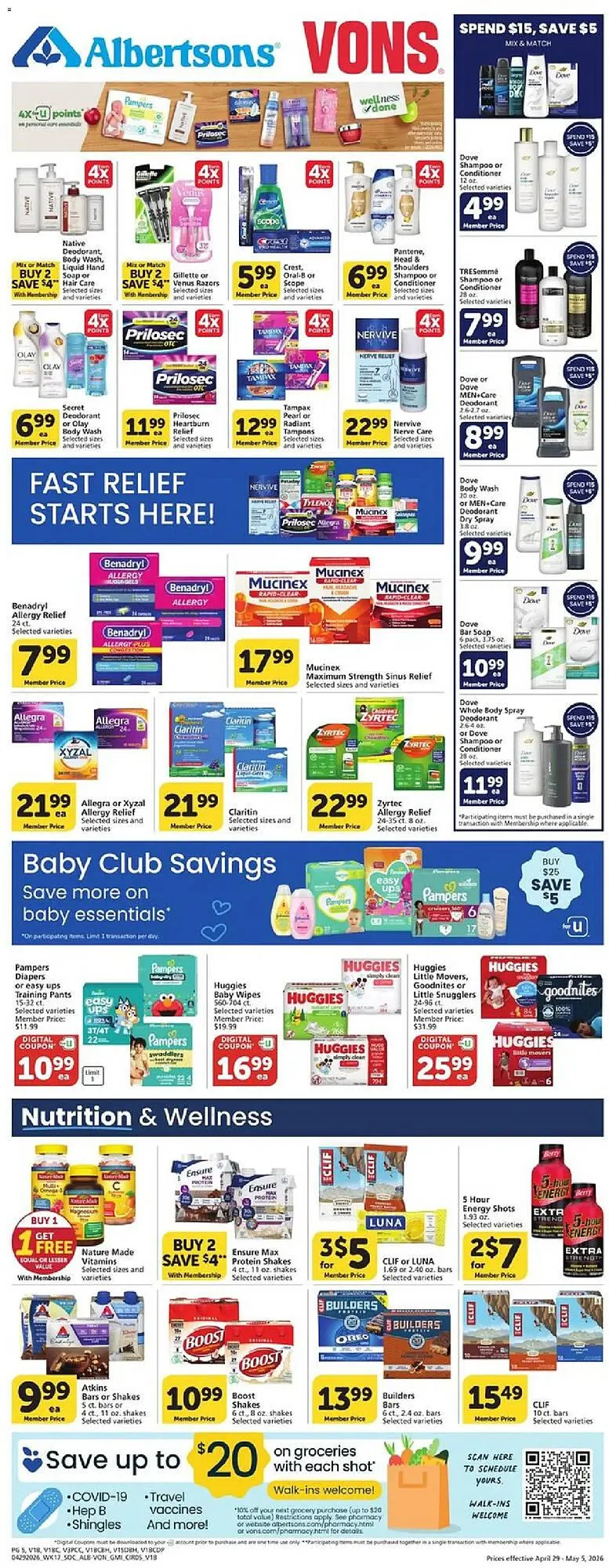 Weekly ad Vons weekly ad from April 29 to May 5 2026 - Page 5