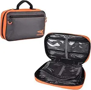 KastKing Signature Lure Bag Utility Binder Tackle Bag - Fishing Gear, Self-Healing Zippers & Padded Handle Design