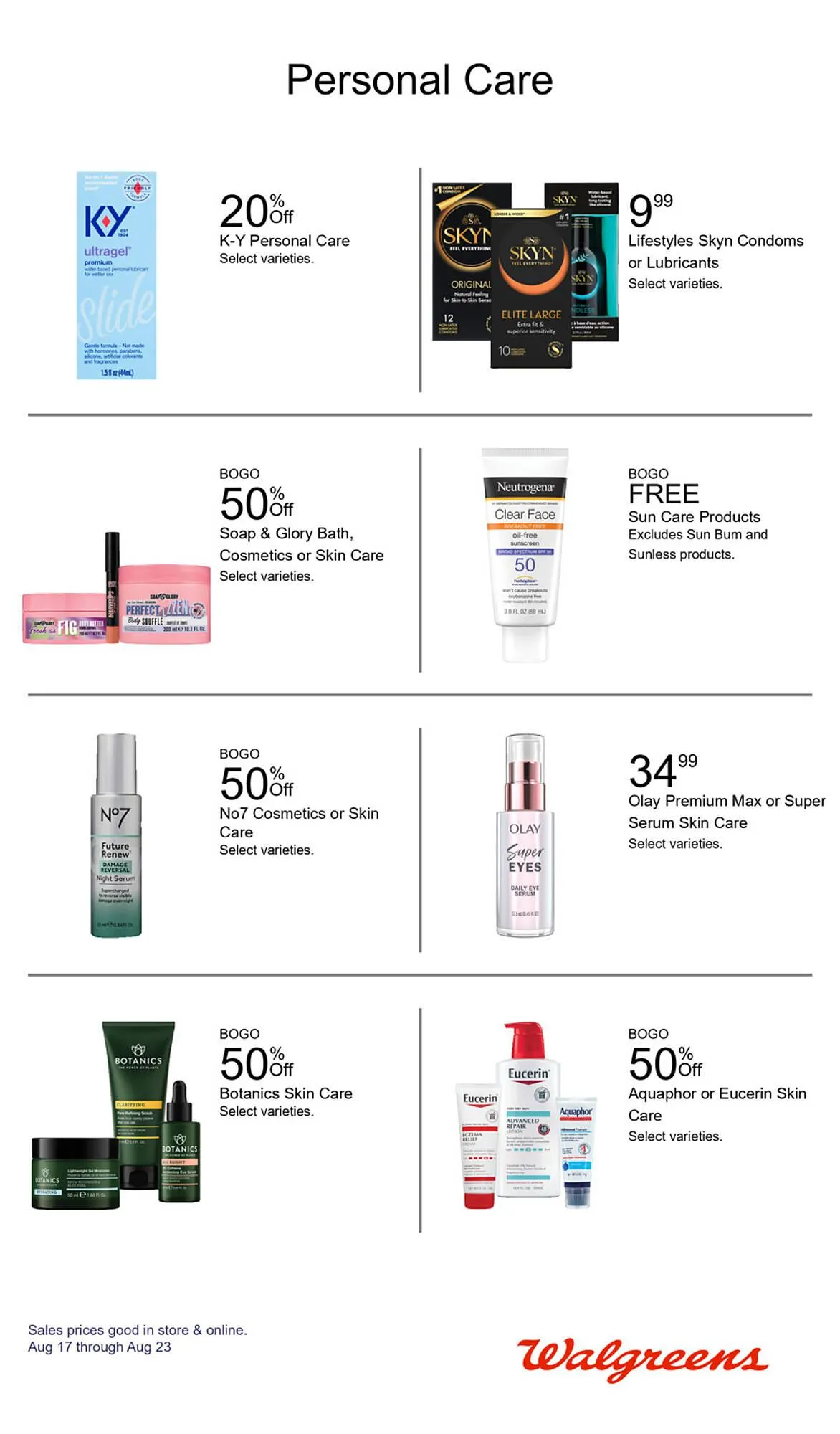 Weekly ad Walgreens Weekly Ad from August 17 to August 23 2025 - Page 24
