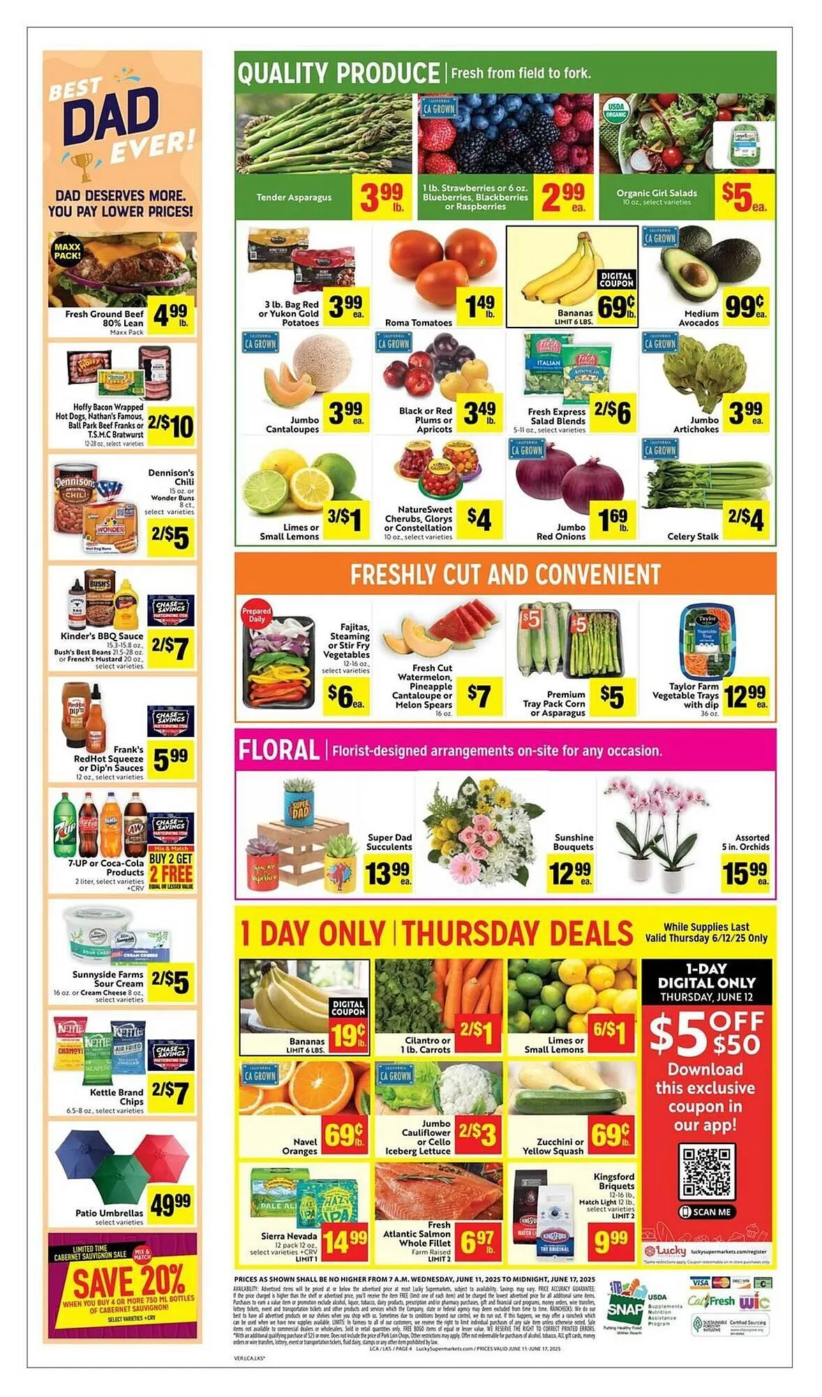 Weekly ad Lucky Supermarkets Weekly Ad from June 11 to June 17 2025 - Page 6