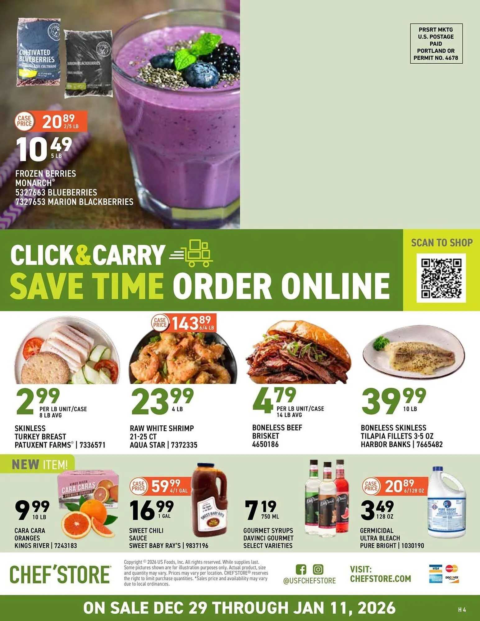 Weekly ad US Foods Chef's Store weekly ad from December 29 to January 11 2026 - Page 4