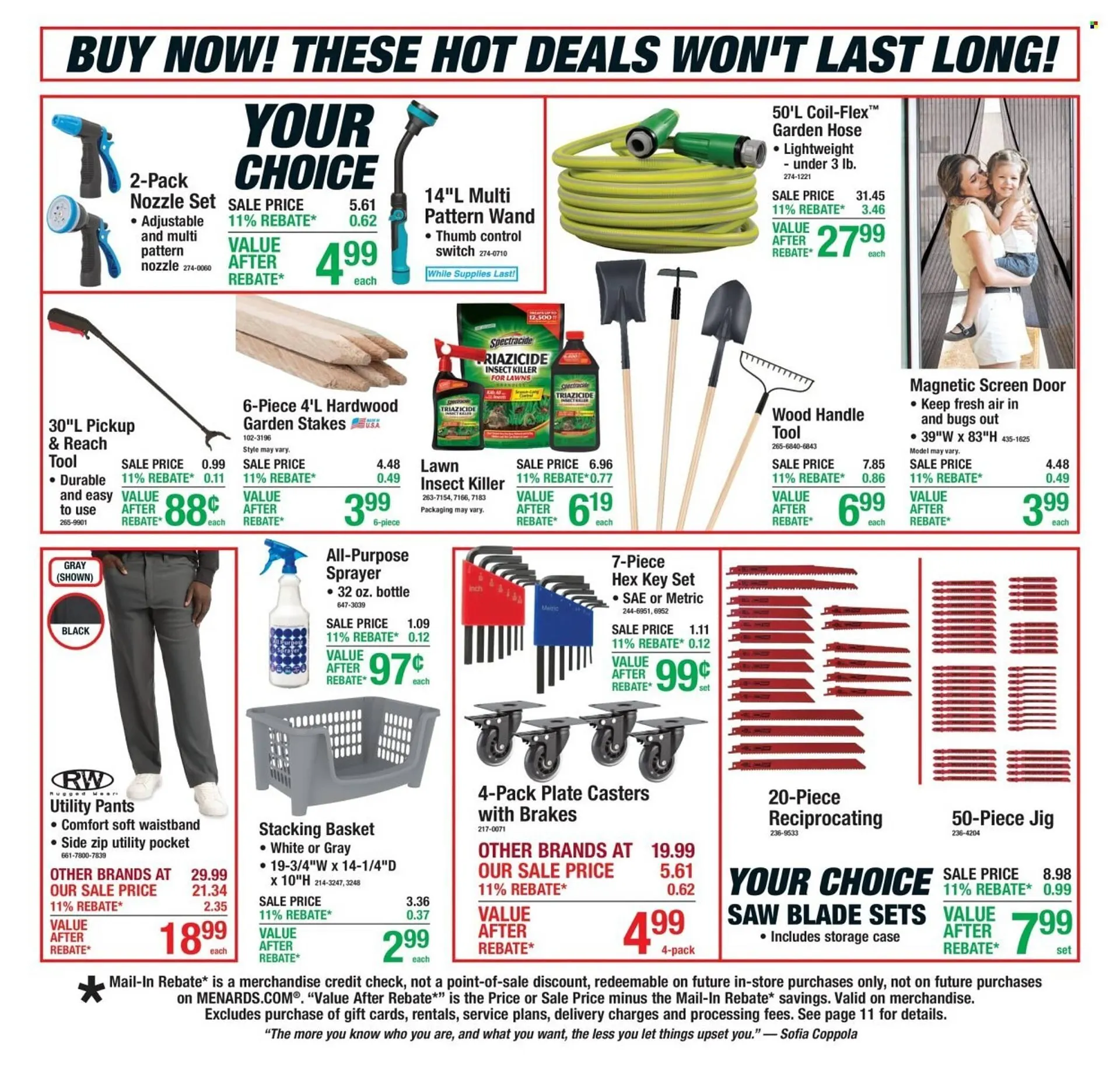 Weekly promotion Menards weekly ad spanning from May 7 to May 17 2026 - Page 2 for Catalogue 365