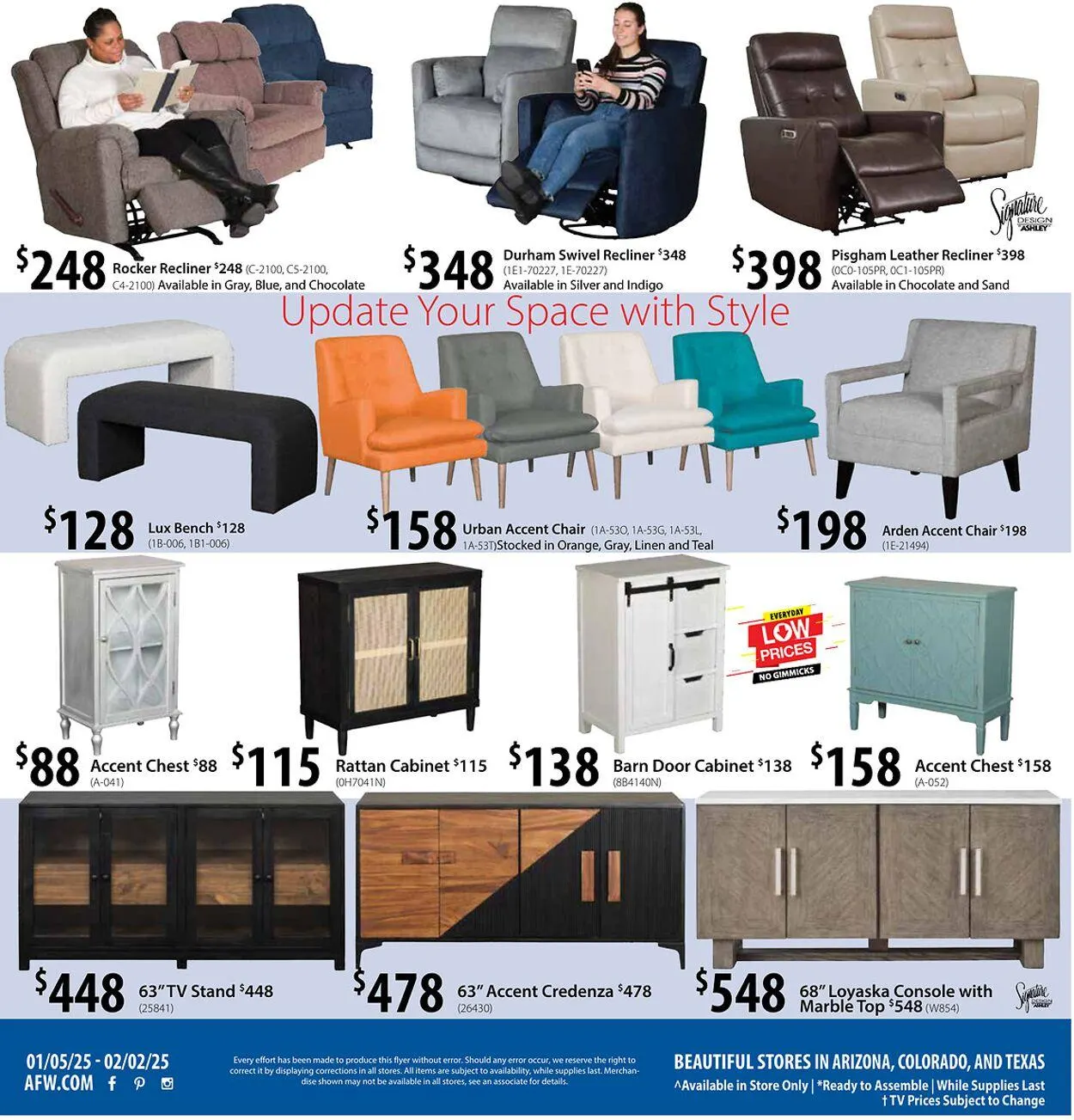 Weekly ad American Furniture Warehouse Current weekly ad from February 2 to February 16 2025 - Page 8