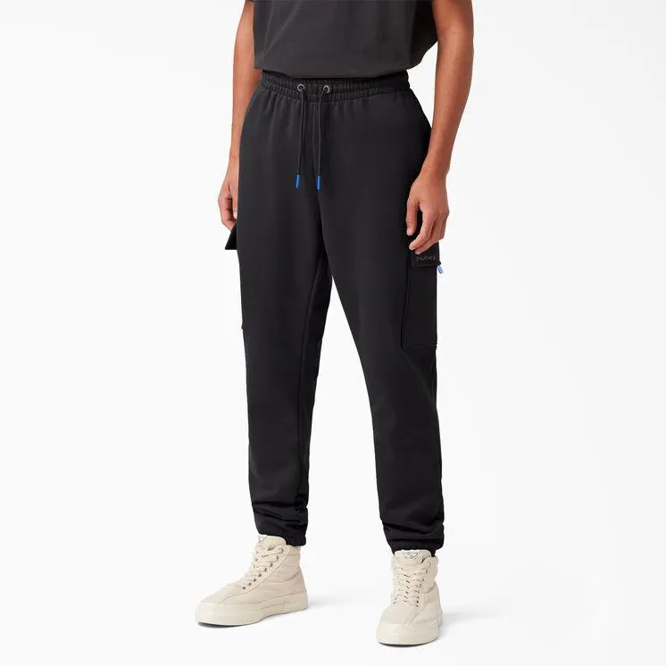 Relaxed Fit Fleece Cargo Sweatpants