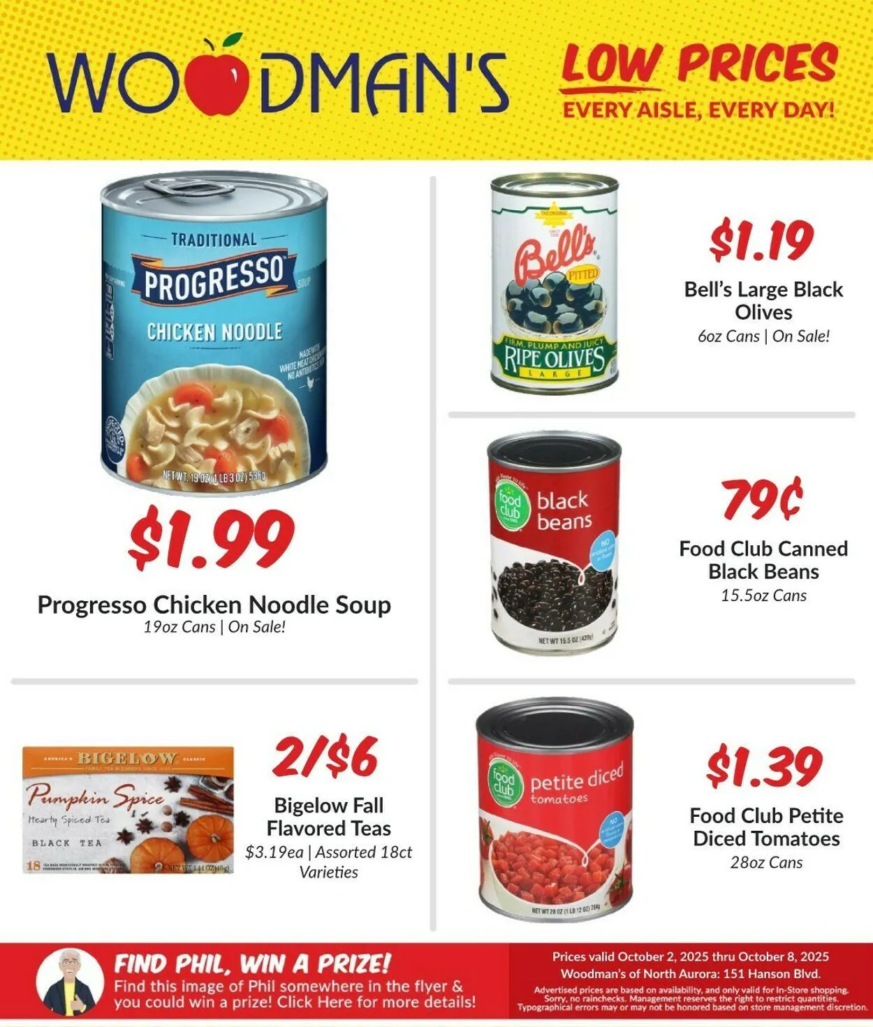 Weekly ad Woodman's Market - NORTH AURORA, IL from October 2 to October 8 2025 - Page 1