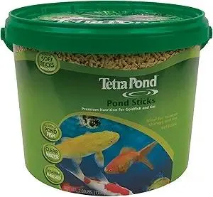 TetraPond Pond Sticks, Pond Fish Food, For Goldfish And Koi, 2.53 Pounds