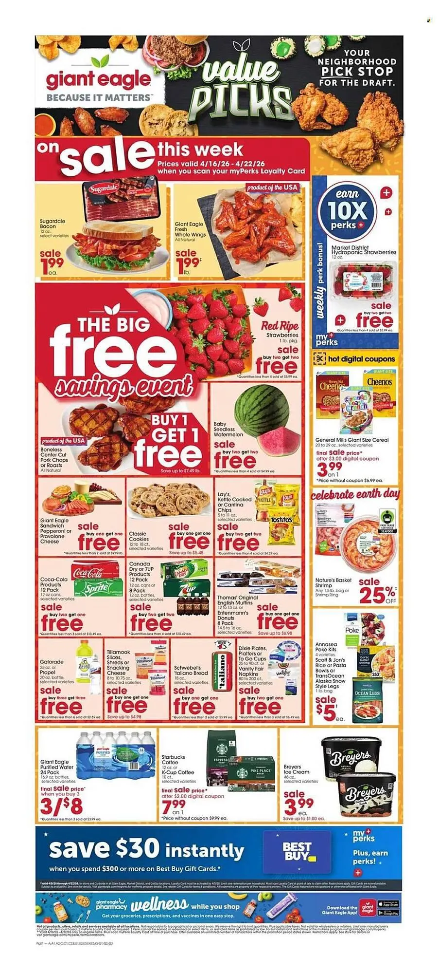 Giant Eagle weekly ad - 1
