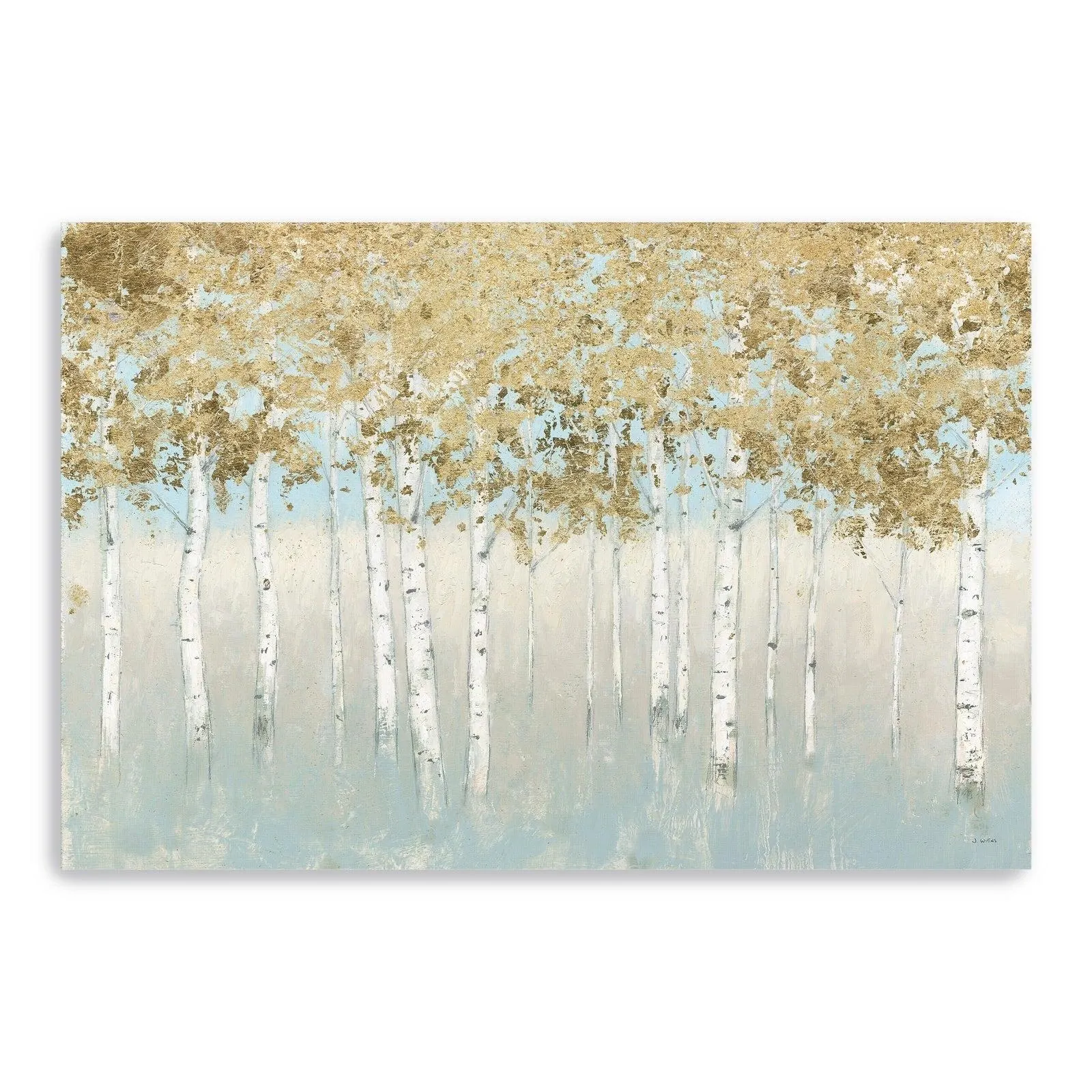 Shimmering Forest Canvas Giclee