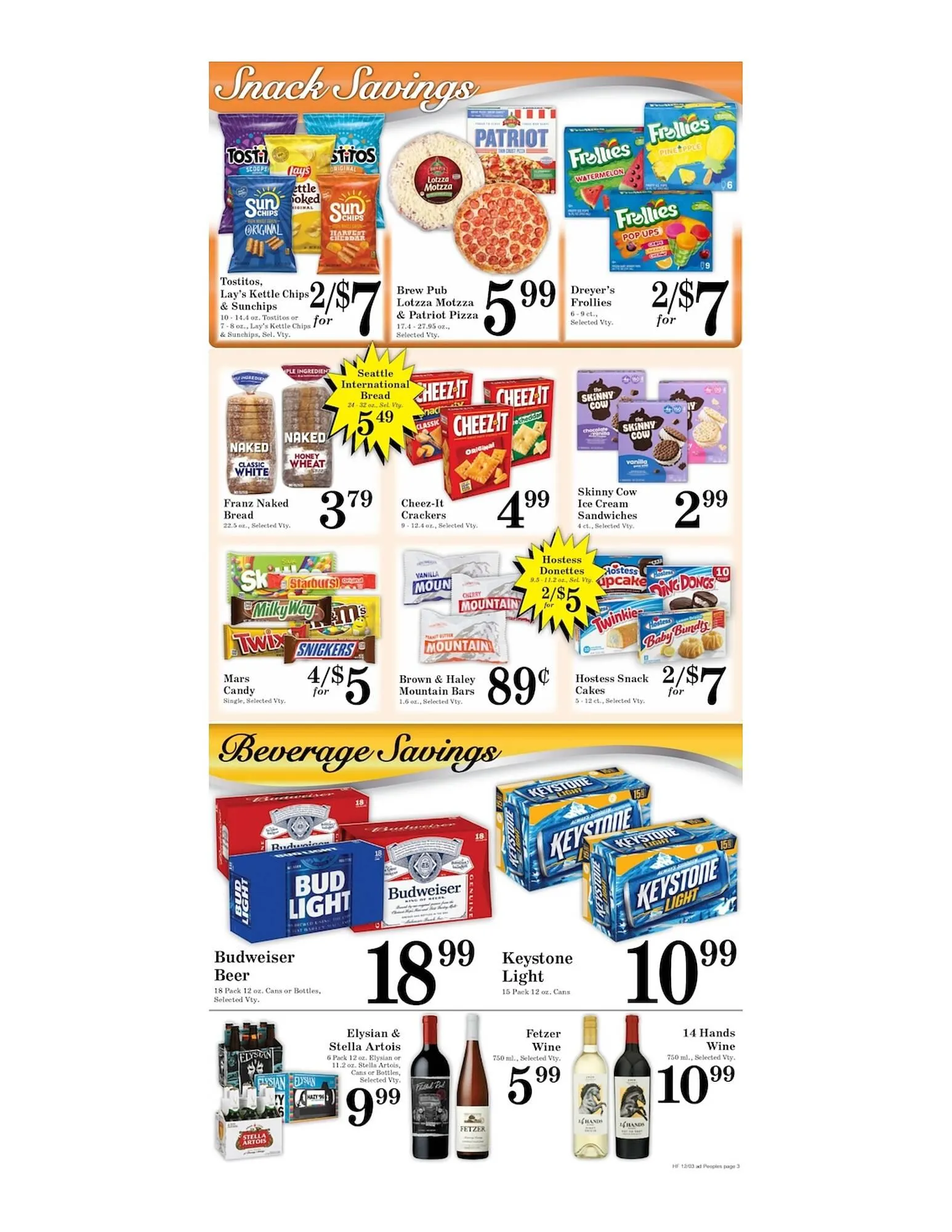 Weekly ad Harvest Foods weekly ad from December 3 to December 9 2025 - Page 3