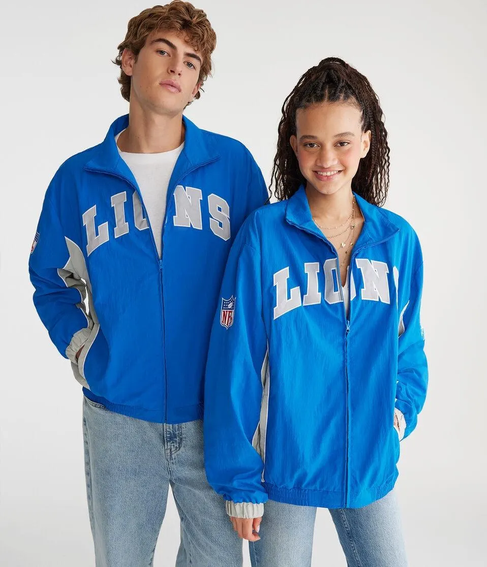Detroit Lions Full-Zip Track Jacket