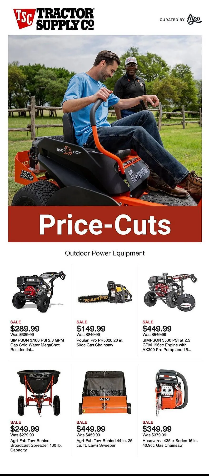 Weekly ad Tractor Supply Company weekly ad from September 16 to September 22 2025 - Page 1