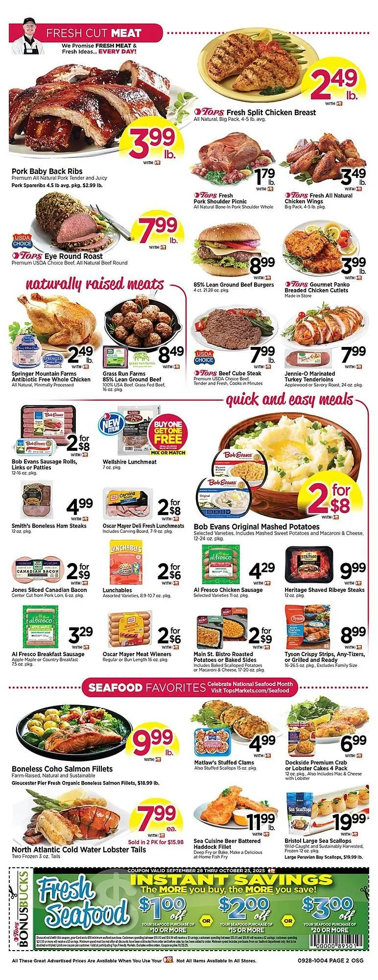 Weekly ad Tops weekly ad from September 28 to October 4 2025 - Page 2