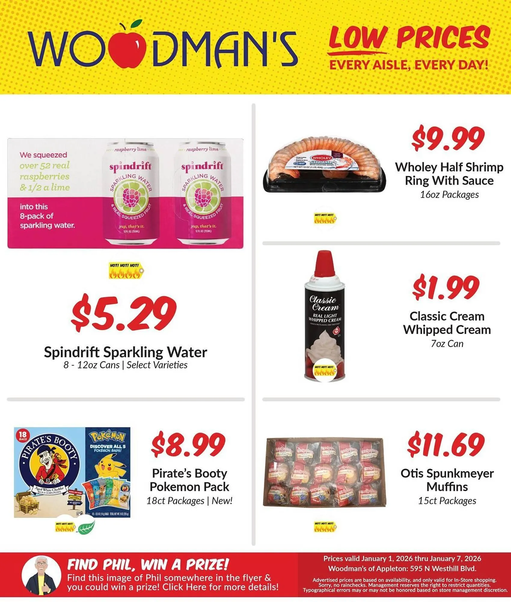 Weekly ad Woodman's weekly ad from January 1 to January 7 2026 - Page 1