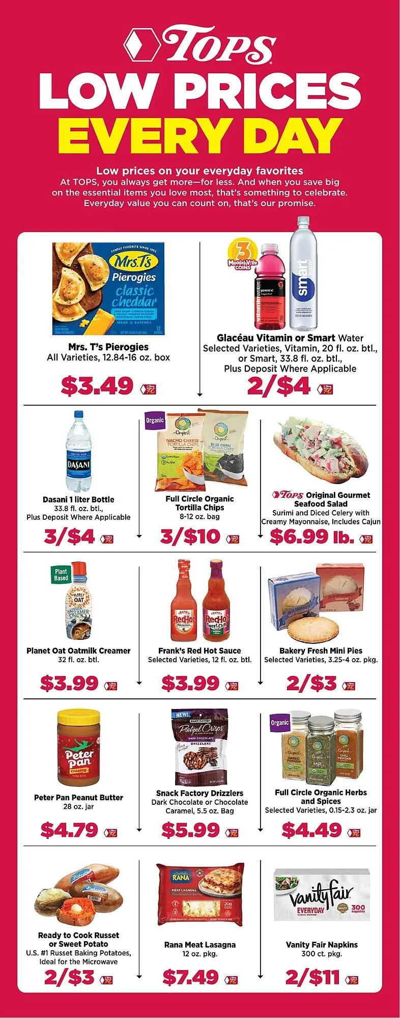 Weekly promotion Tops weekly ad spanning from March 31 to April 4 2026 - Page 11 for Catalogue 365