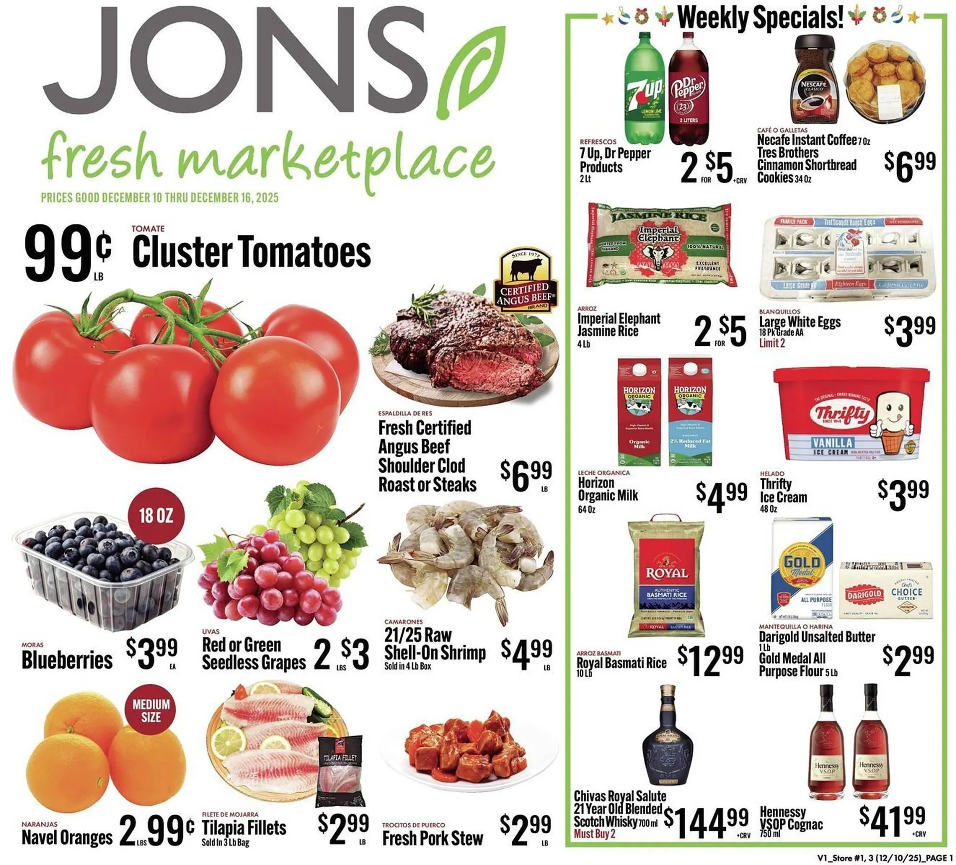 Weekly ad Jons International weekly ad from December 10 to December 16 2025 - Page 1