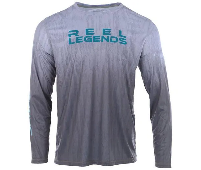 Mens Reel-Tec Shark Long Sleeve T-Shirt