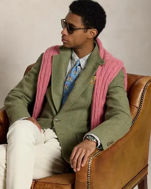 The RL67 Textured Tweed Jacket