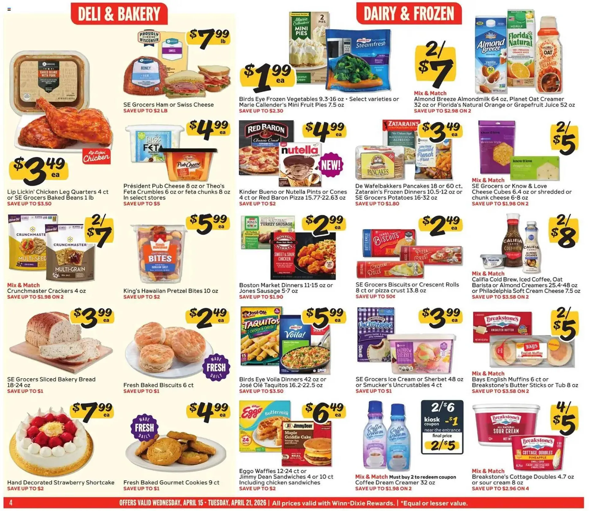 Weekly ad Winn Dixie weekly ad from April 15 to April 21 2026 - Page 4