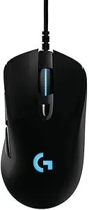 Logitech G403 Prodigy RGB Gaming Mouse – 16.8 Million Color Backlighting, 6 Programmable Buttons, Onboard Memory, Up to 12,000 DPI