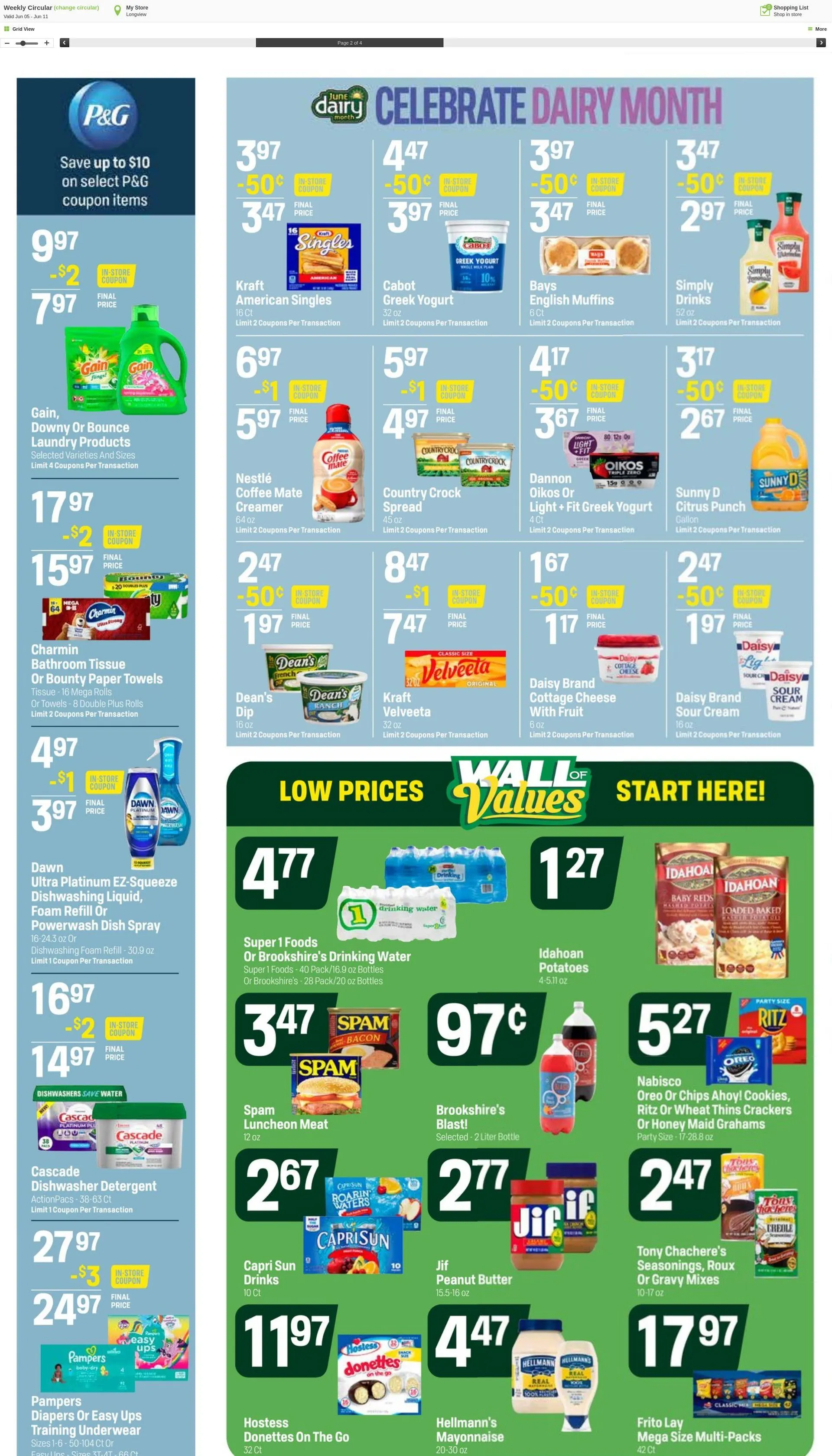 Weekly ad Super1Foods from June 5 to June 11 2024 - Page 2