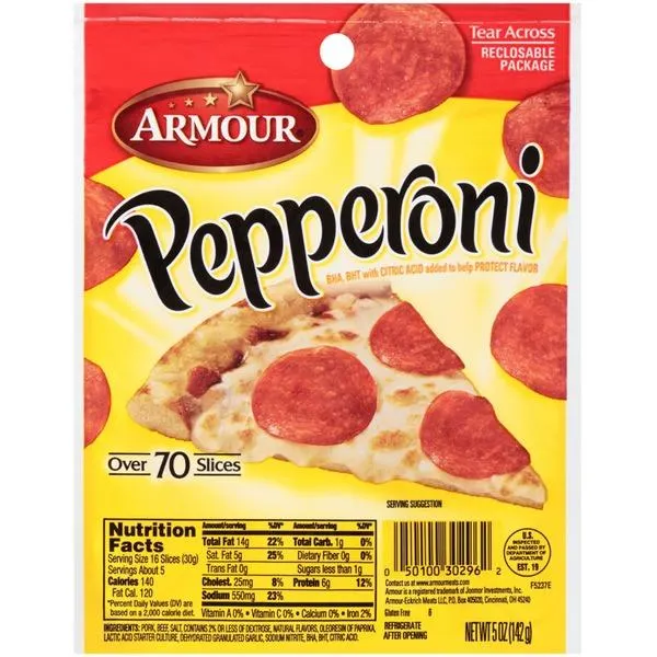 Armour Sliced Pepperoni