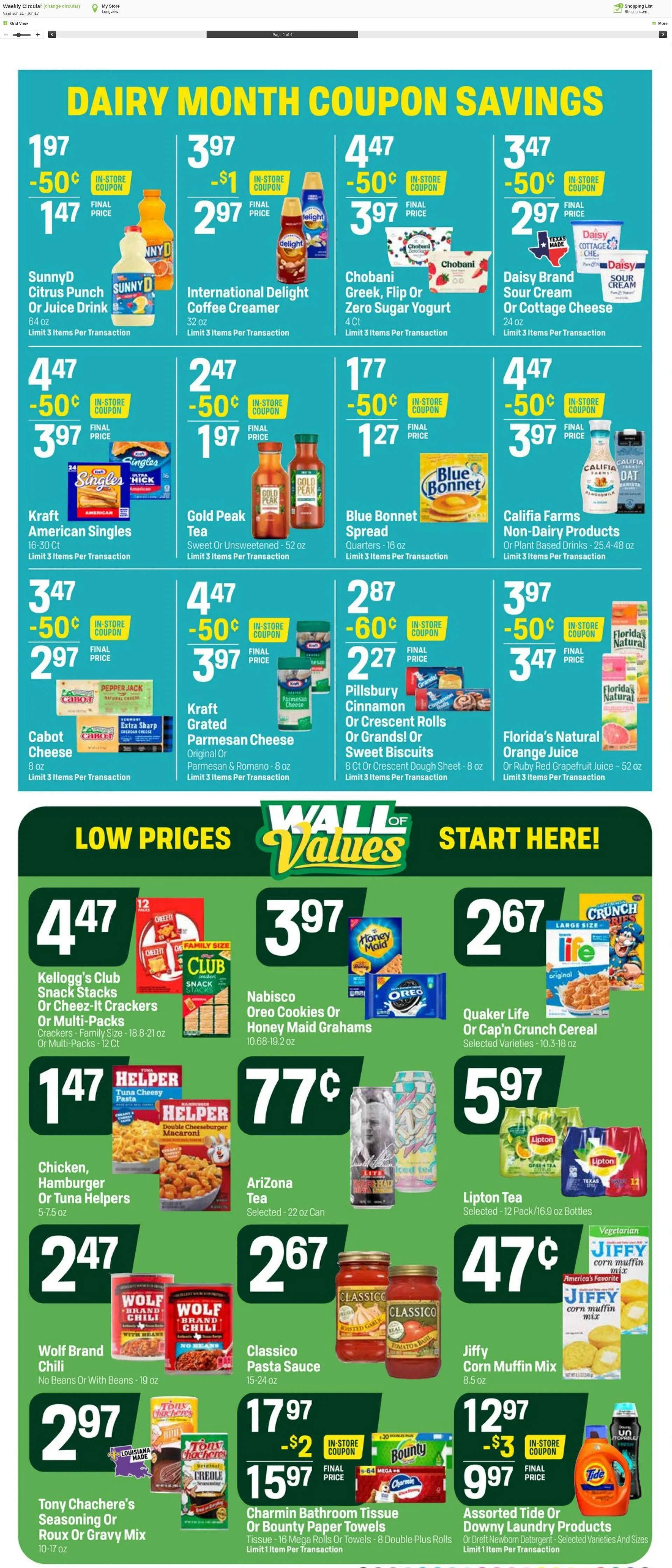 Weekly ad Super1Foods from June 11 to June 17 2025 - Page 2