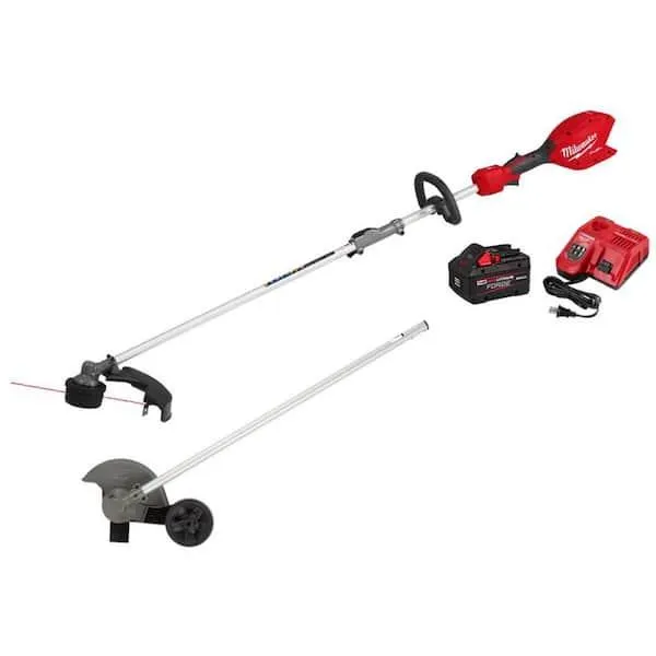 M18 FUEL 18V 16 in. Brushless Cordless Battery Powered QUIK-LOK String Trimmer 8.0 Ah FORGE Kit w/ Edger Attachment