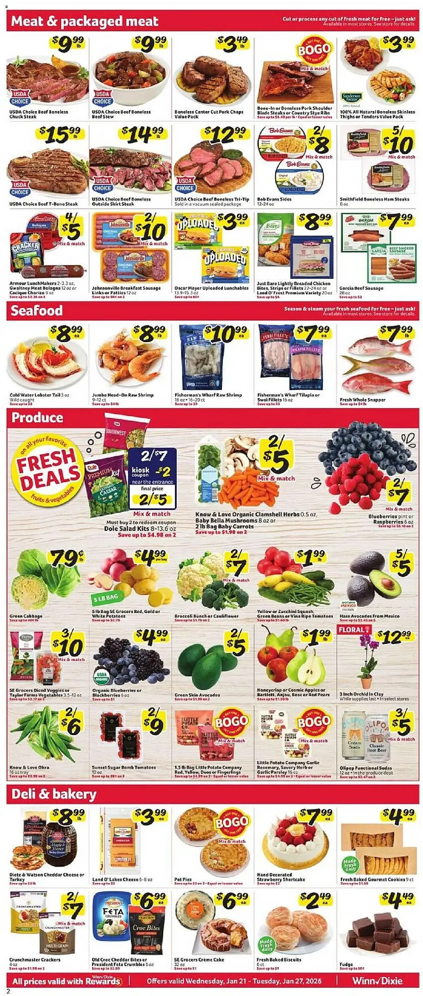 Weekly ad Winn Dixie weekly ad from January 21 to January 27 2026 - Page 2