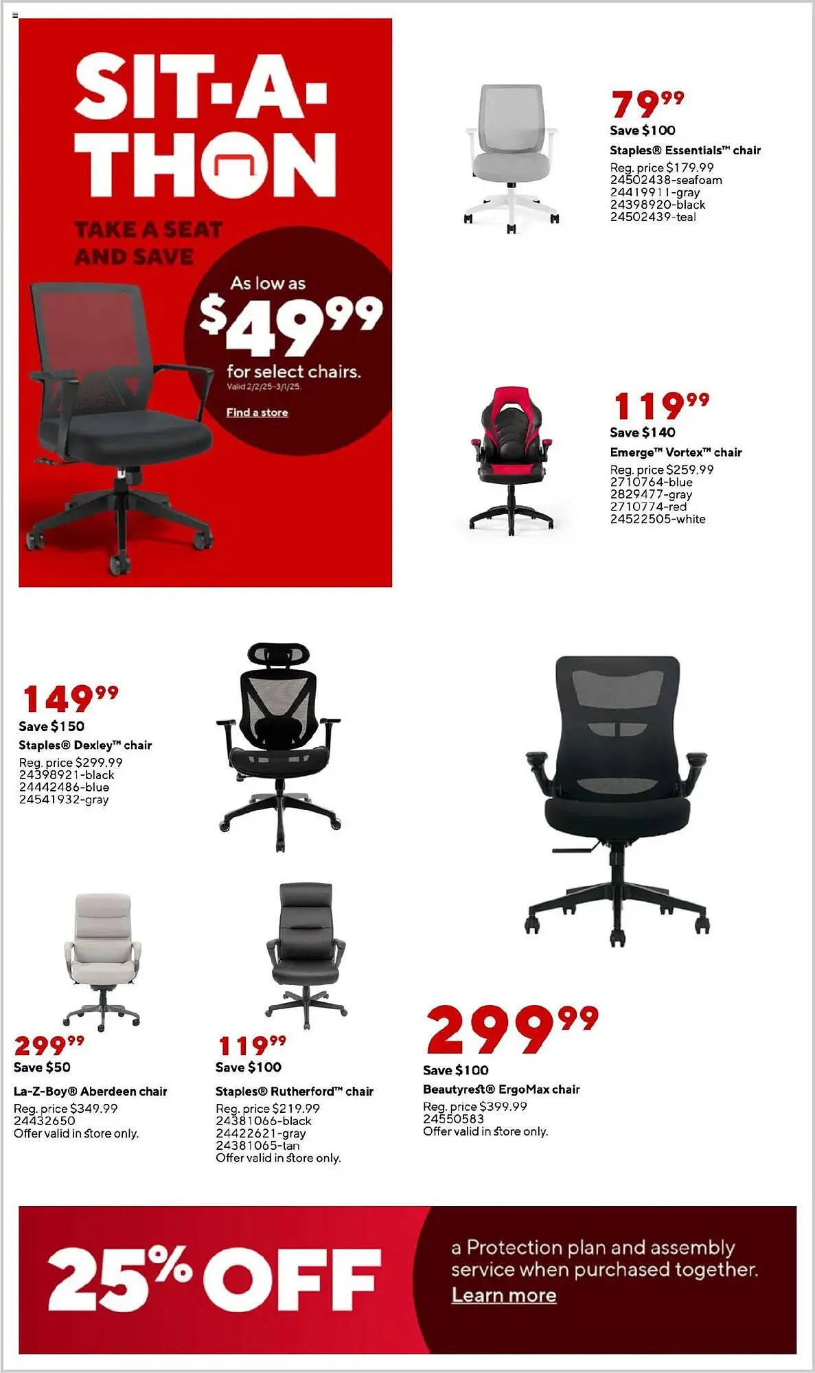 Weekly ad Staples Weekly Ad from February 2 to March 8 2025 - Page 2