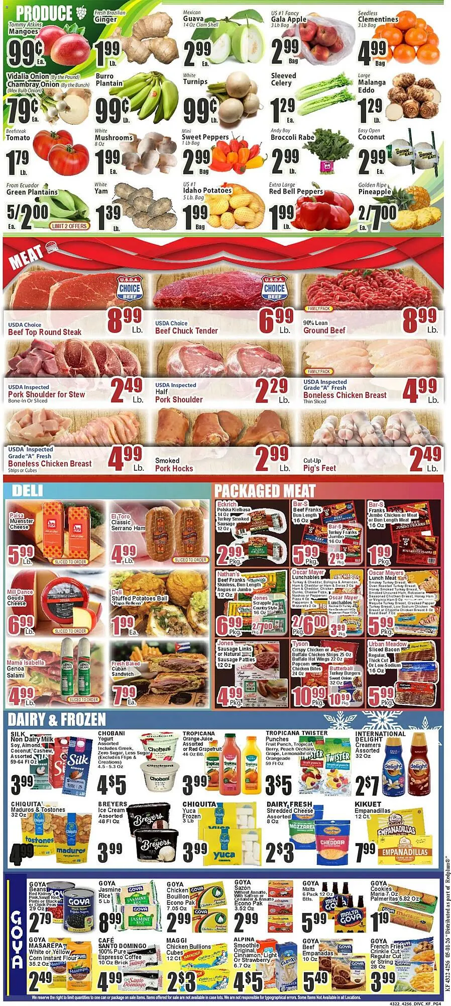 Weekly promotion Key Food circular spanning from May 1 to May 7 2026 - Page 4 for Catalogue 365