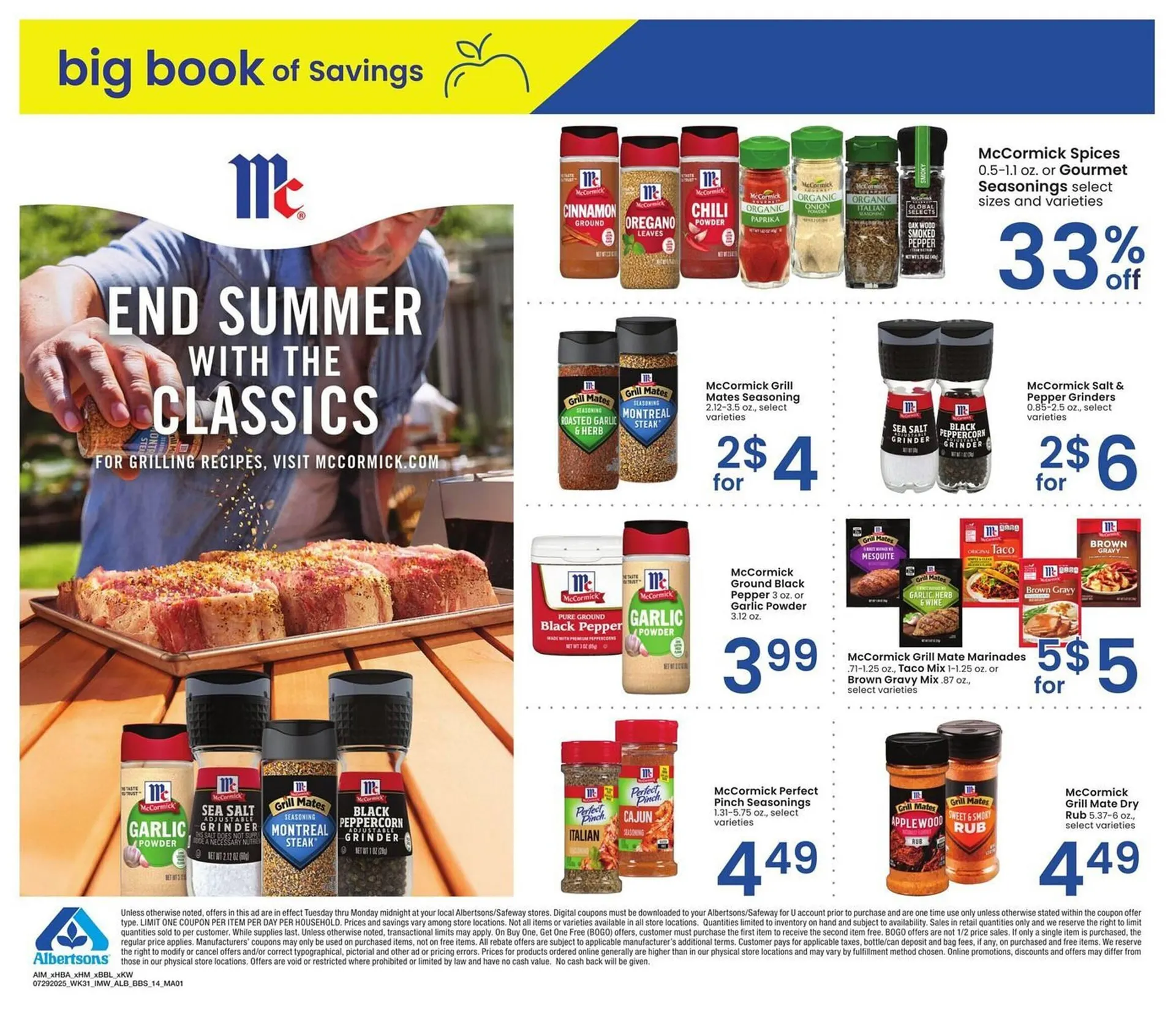 Weekly ad Albertsons Weekly Ad from July 29 to August 25 2025 - Page 14