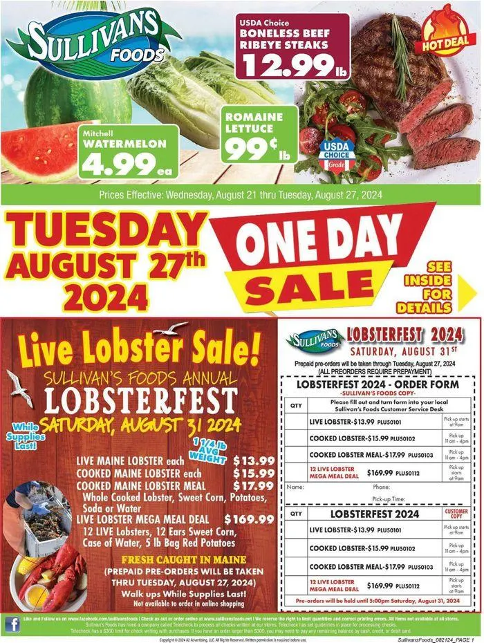 Weekly ad Our best offers for you from August 21 to August 27 2024 - Page 1