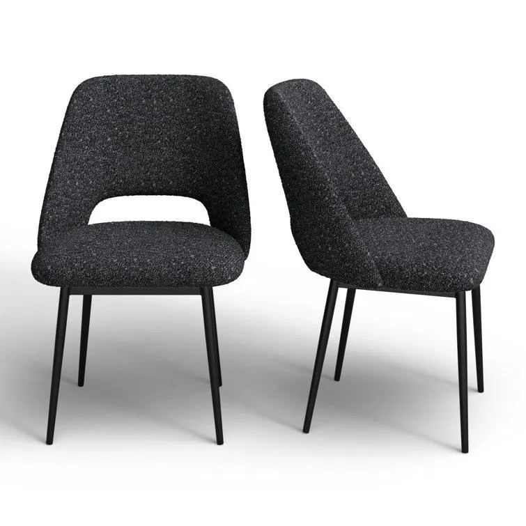 Valdez Boucle Dining Chair