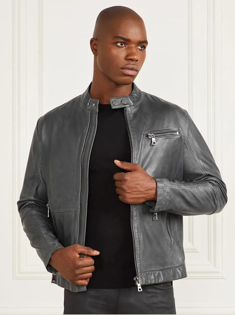 Leather Biker Jacket