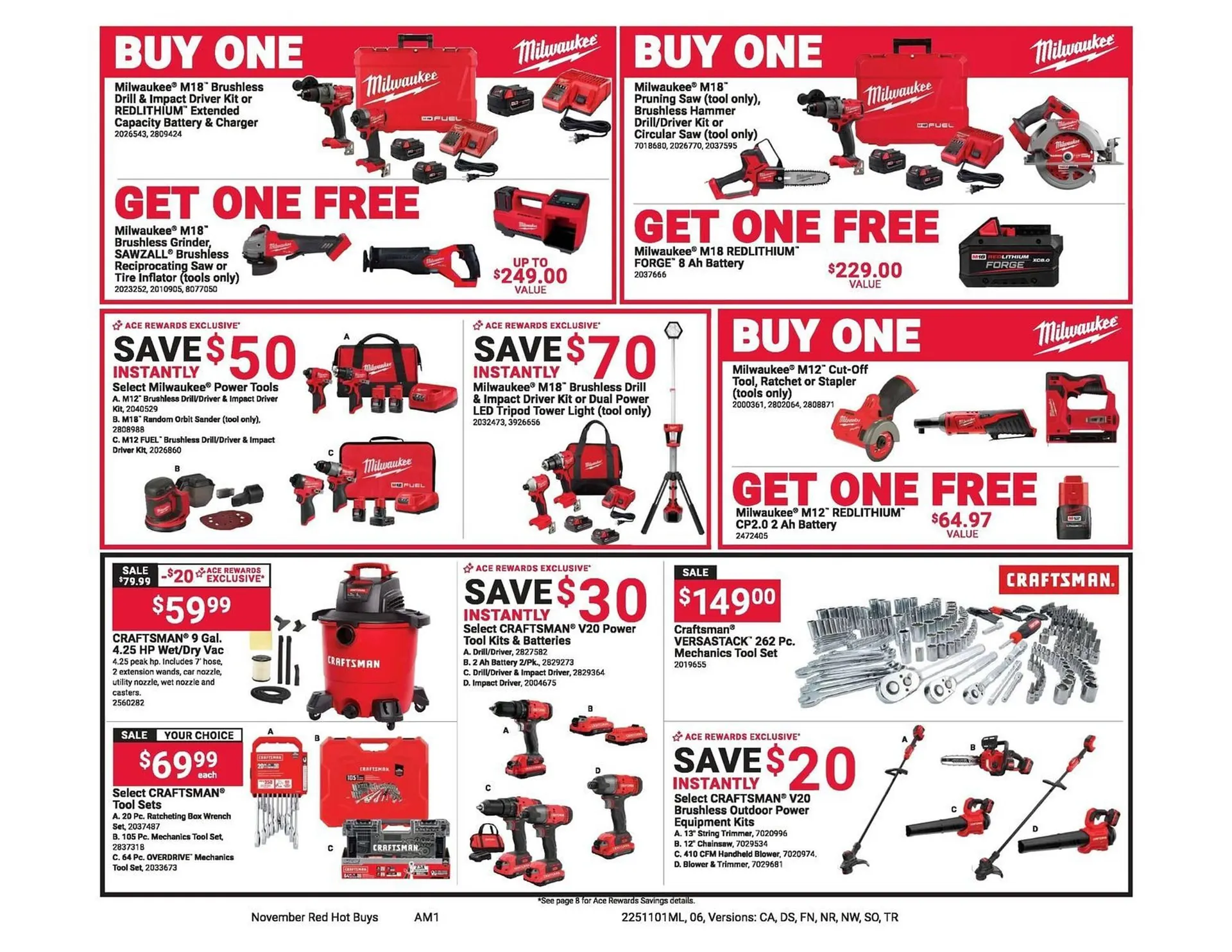 Weekly ad Ace Hardware flyer from November 1 to December 1 2025 - Page 6