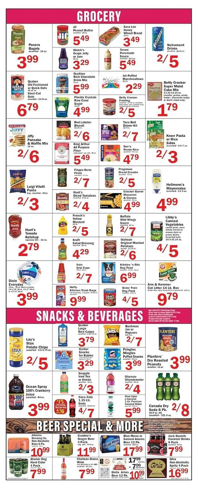 Weekly ad Food Bazaar circular from March 19 to March 25 2026 - Page 2