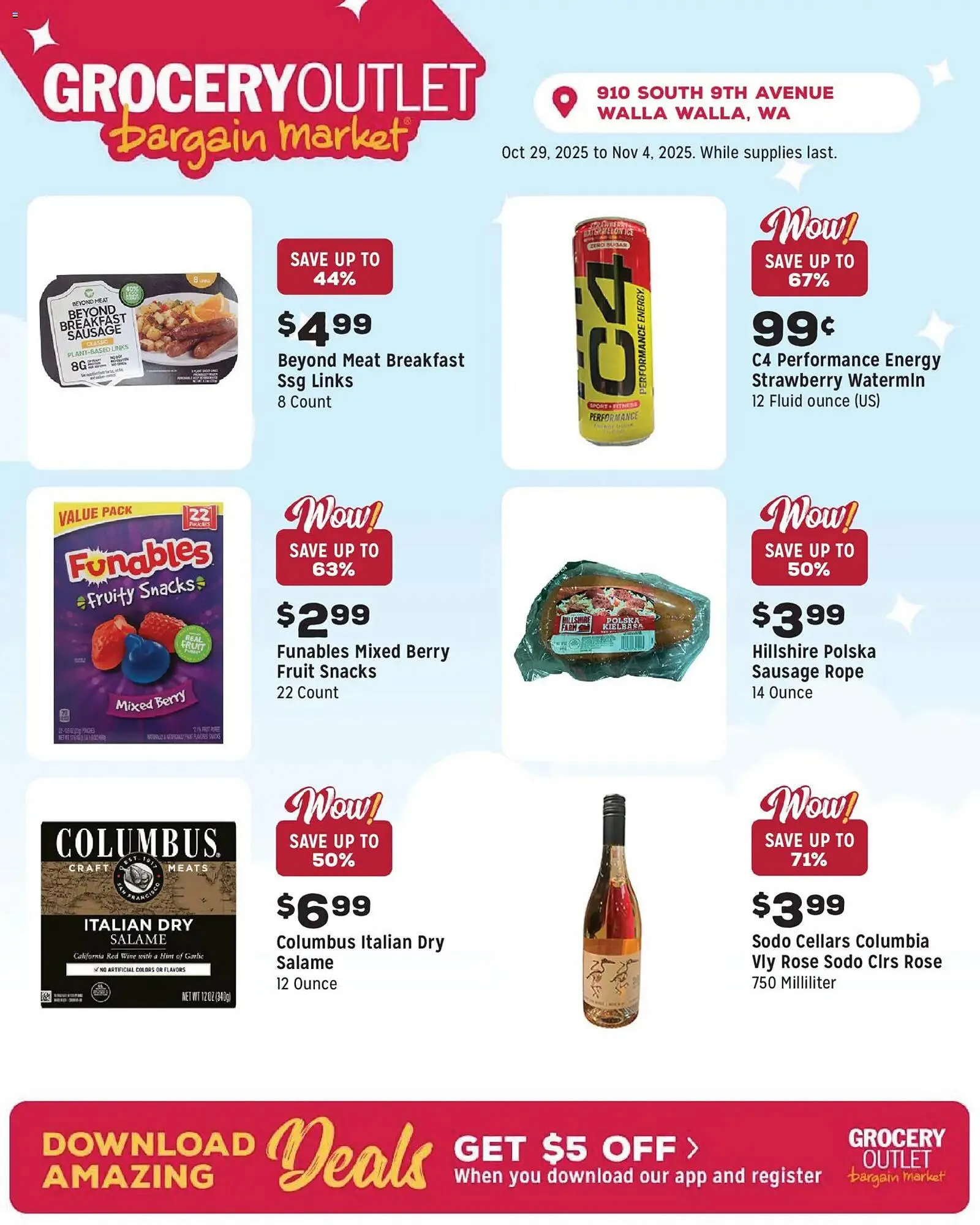 Weekly ad Grocery Outlet weekly ad from October 29 to October 31 2025 - Page 5