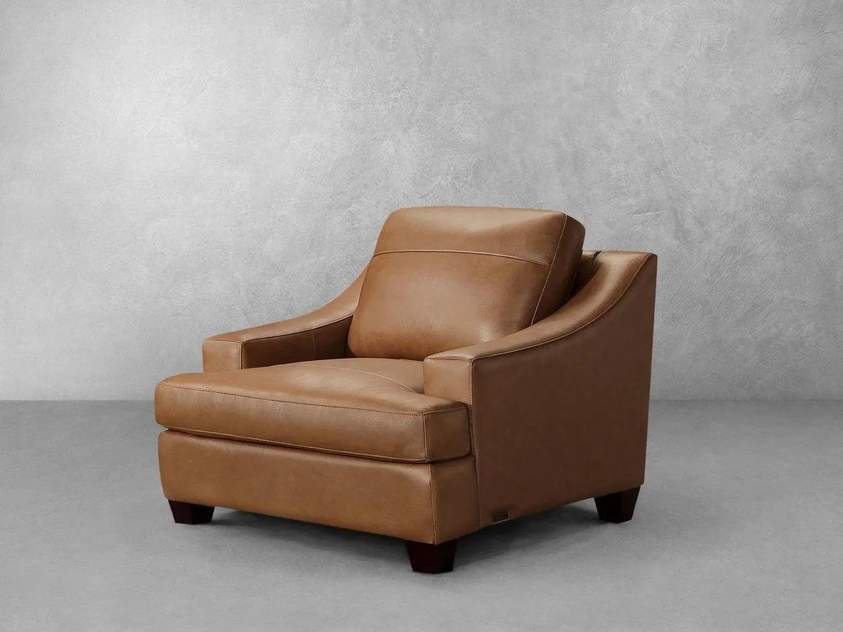 Merona Leather Chair - Camel