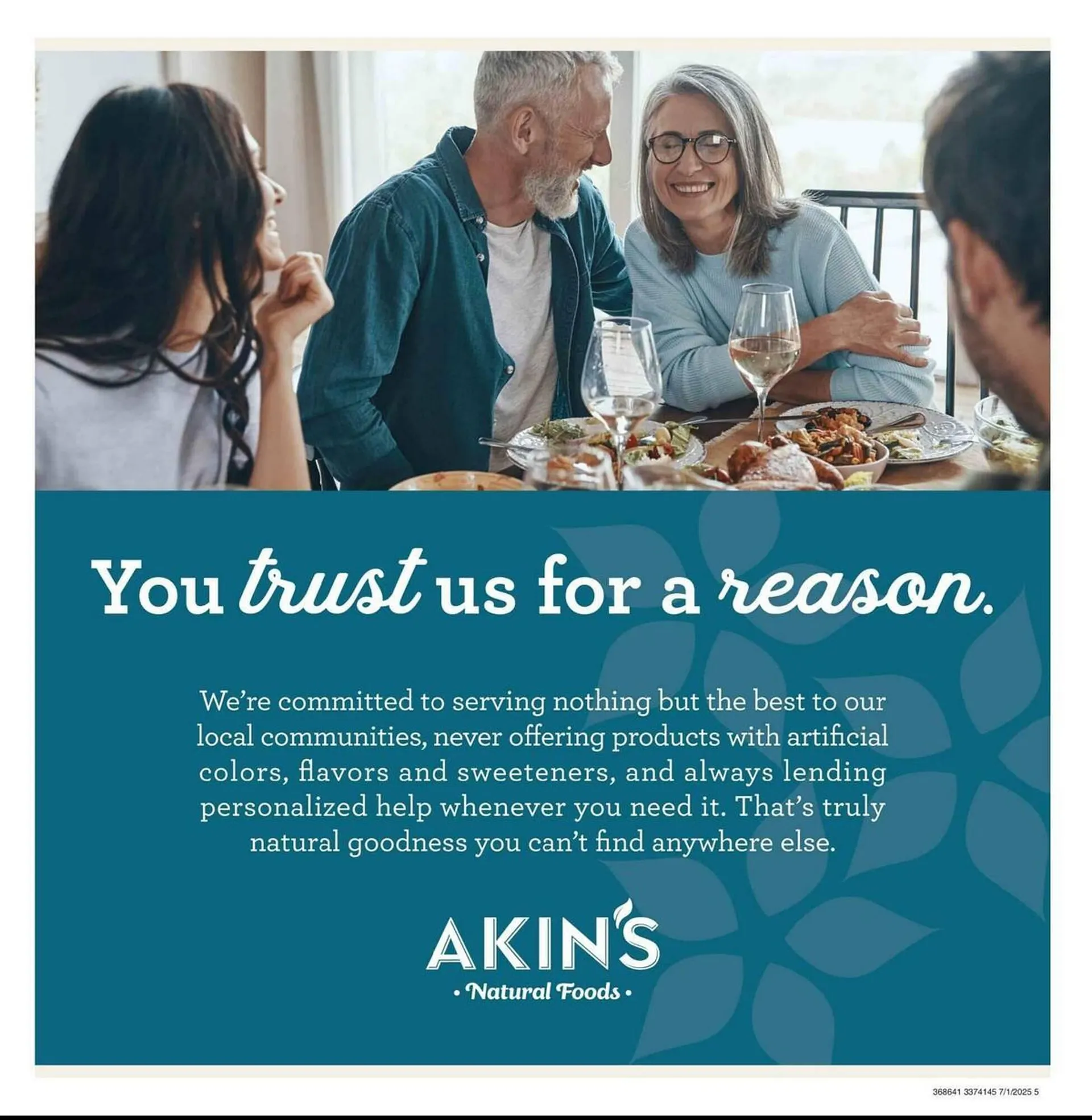 Weekly ad Akin's Natural Foods Weekly Ad from July 1 to July 31 2025 - Page 5