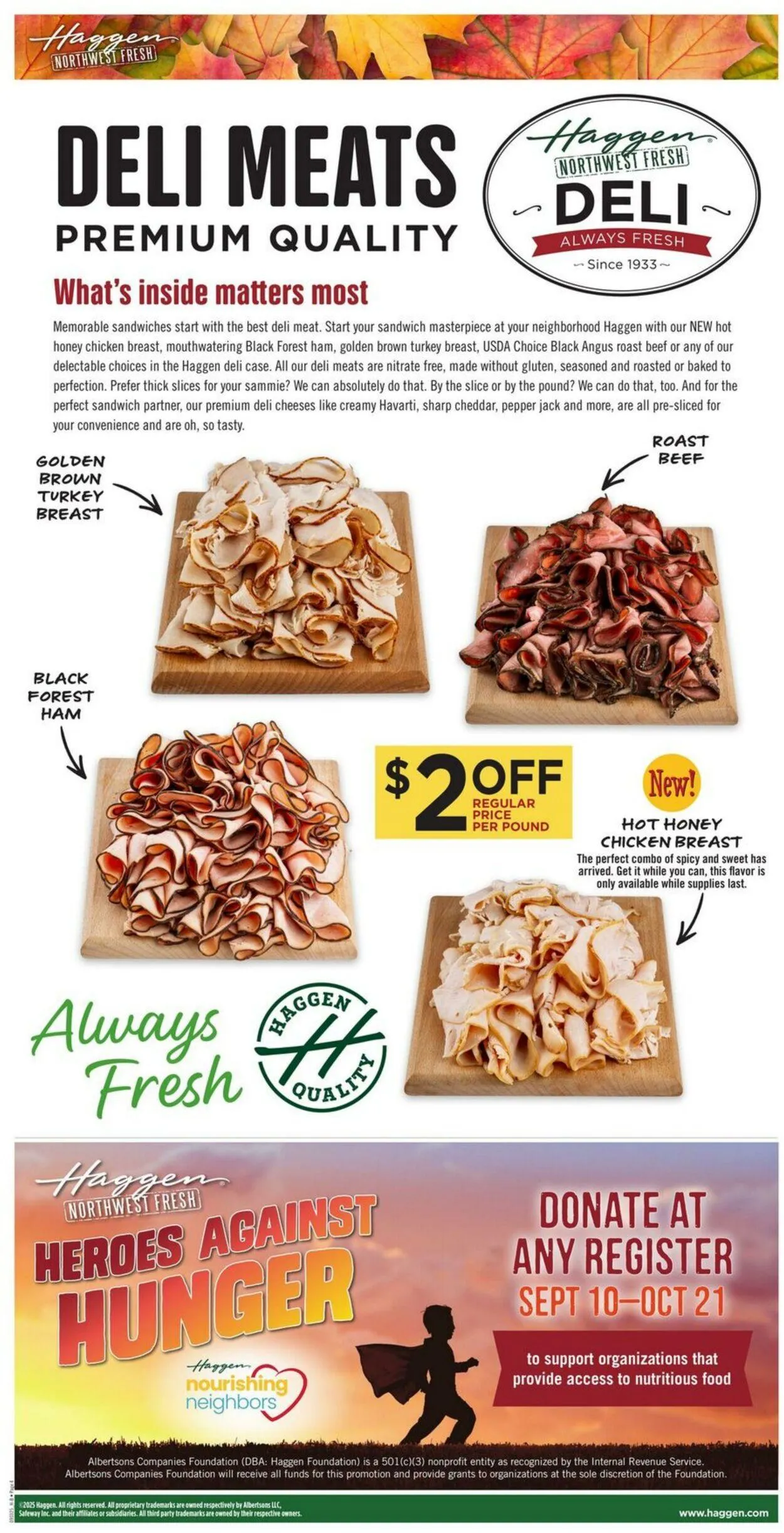 Weekly promotion Haggen spanning from September 3 to September 16 2025 - Page 4 for Catalogue 365